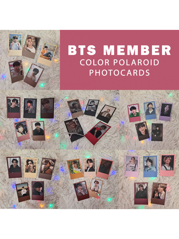 BTS 5бр. картички мембър...