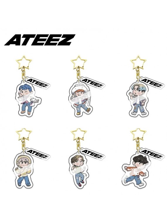 Ateez Ключодържател chibi...
