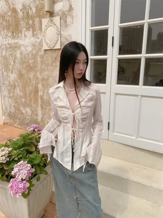 Корейски стил блуза...