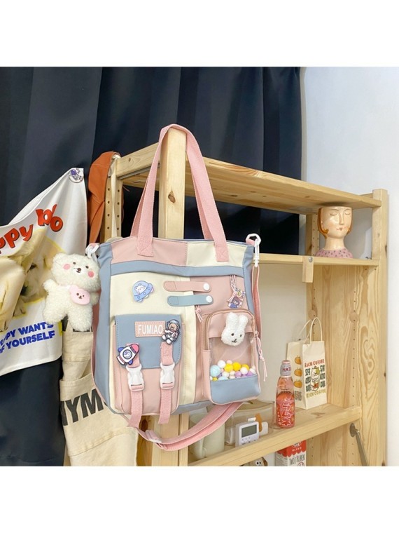 Kawaii Цветна чанта с...