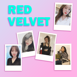 RED VELVET 5бр. картички...