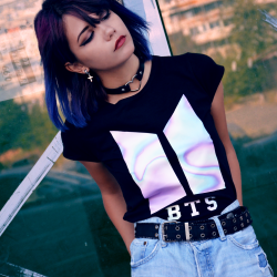 BTS pastel logo дамска...