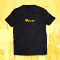 BTS BUTTER  памучна тениска...