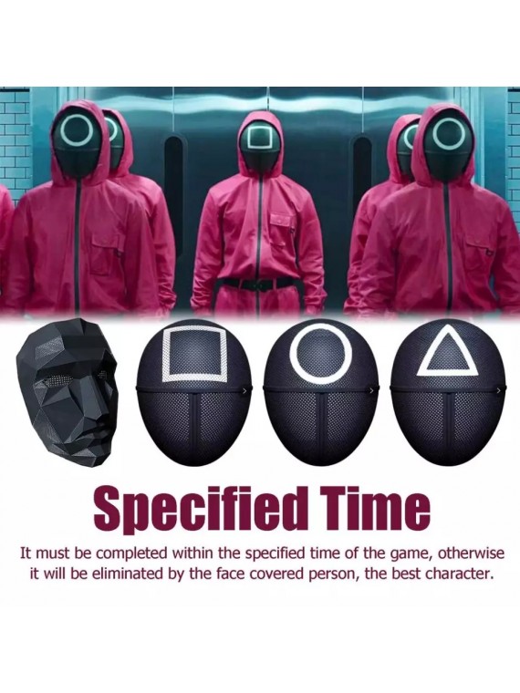 Squid Game Costume mask -...